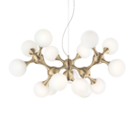 Suspensão NODI SP15 dourado escovado