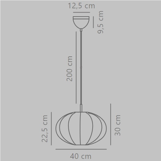 Nordlux AERON suspensão - Image 4