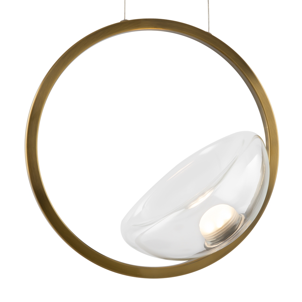 Maytoni LUNARE suspenso dourado - Image 3