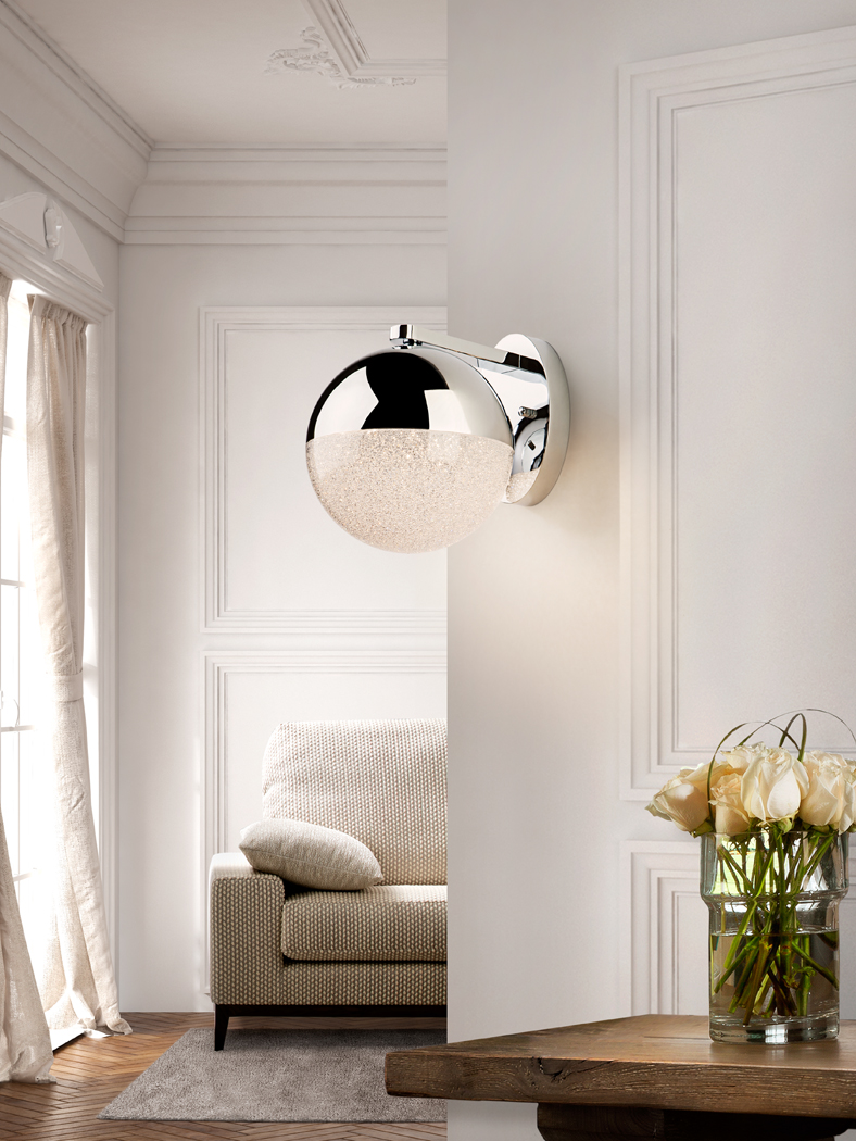 Schuller SPHERE aplique cromado