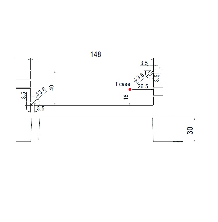 KIT FITA LED DRIVER 4,8W IP65 2700k - Image 6