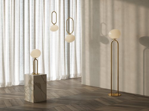 Nordlux SHAPES pé dourado - Image 4