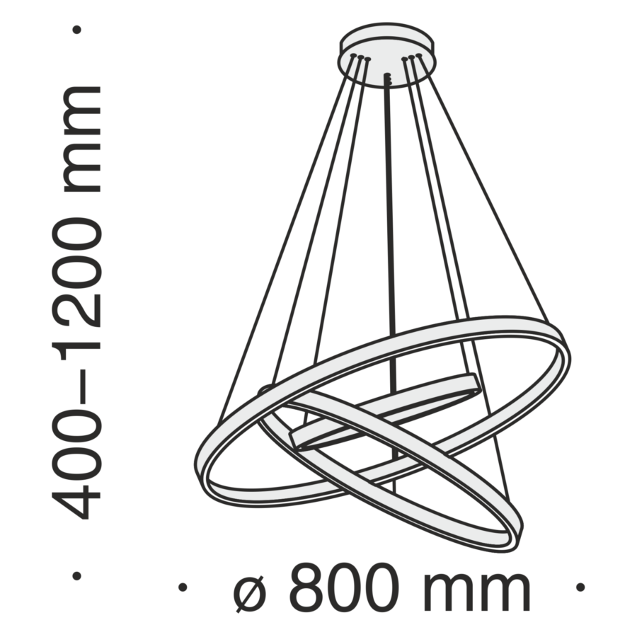 Maytoni RIM3 teto preto - Image 5