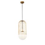 Maytoni TELFORD3 teto dourado
