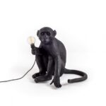 Seletti MACACO sentado preto