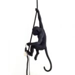 Seletti MACACO suspenso preto