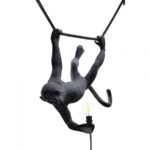 Seletti MACACO pendurado preto
