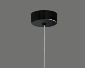 Lumitek NOVUN suspensão preta - Image 3