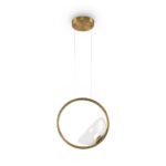 Maytoni LUNARE suspenso dourado