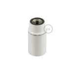 Suporte E14 liso Branco