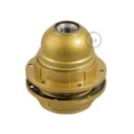 Suporte Roscado E-27 dourado